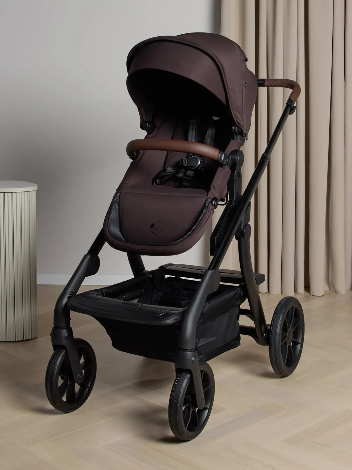 Beemoo Pro Max Klapvogn, Espresso Brown