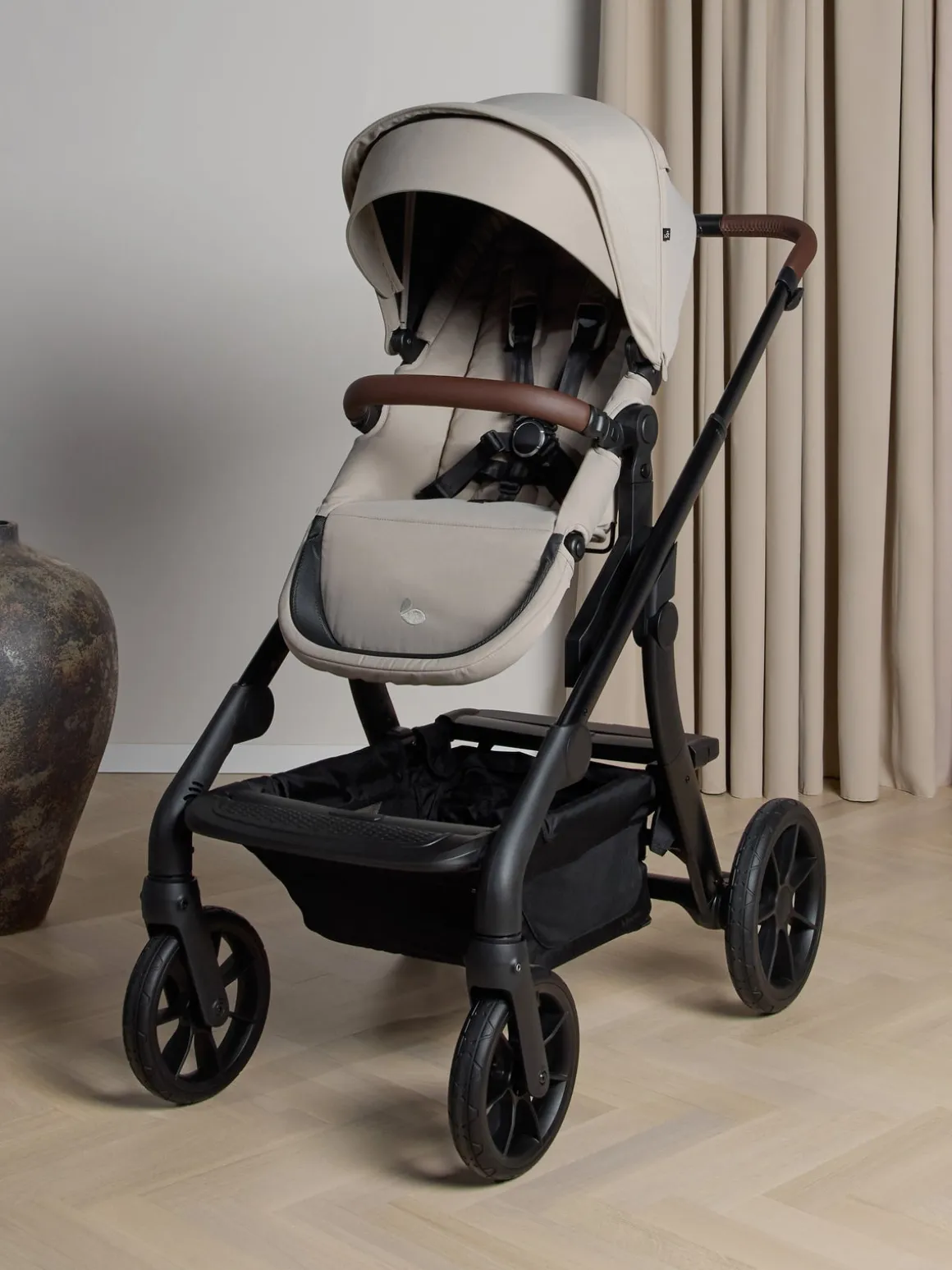 Beemoo Pro Max Klapvogn inkl. Toddler seat, Latte Beige