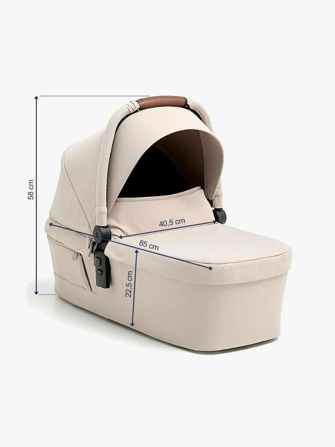Beemoo Pro Max/Pro Multi 2 Liggedel, Latte Beige