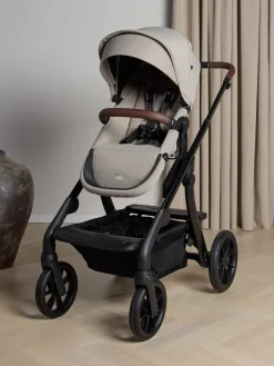 Beemoo Pro Max Søskendevogn inkl. Liggedel, Latte Beige