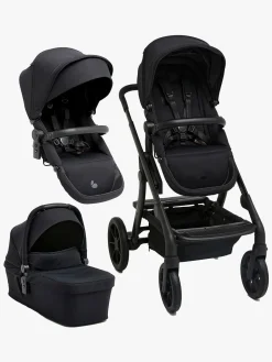 Beemoo Pro Max Søskendevogn inkl. Liggedel,  Coffee Black