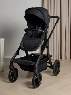 Beemoo Pro Max Søskendevogn inkl. Liggedel,  Coffee Black
