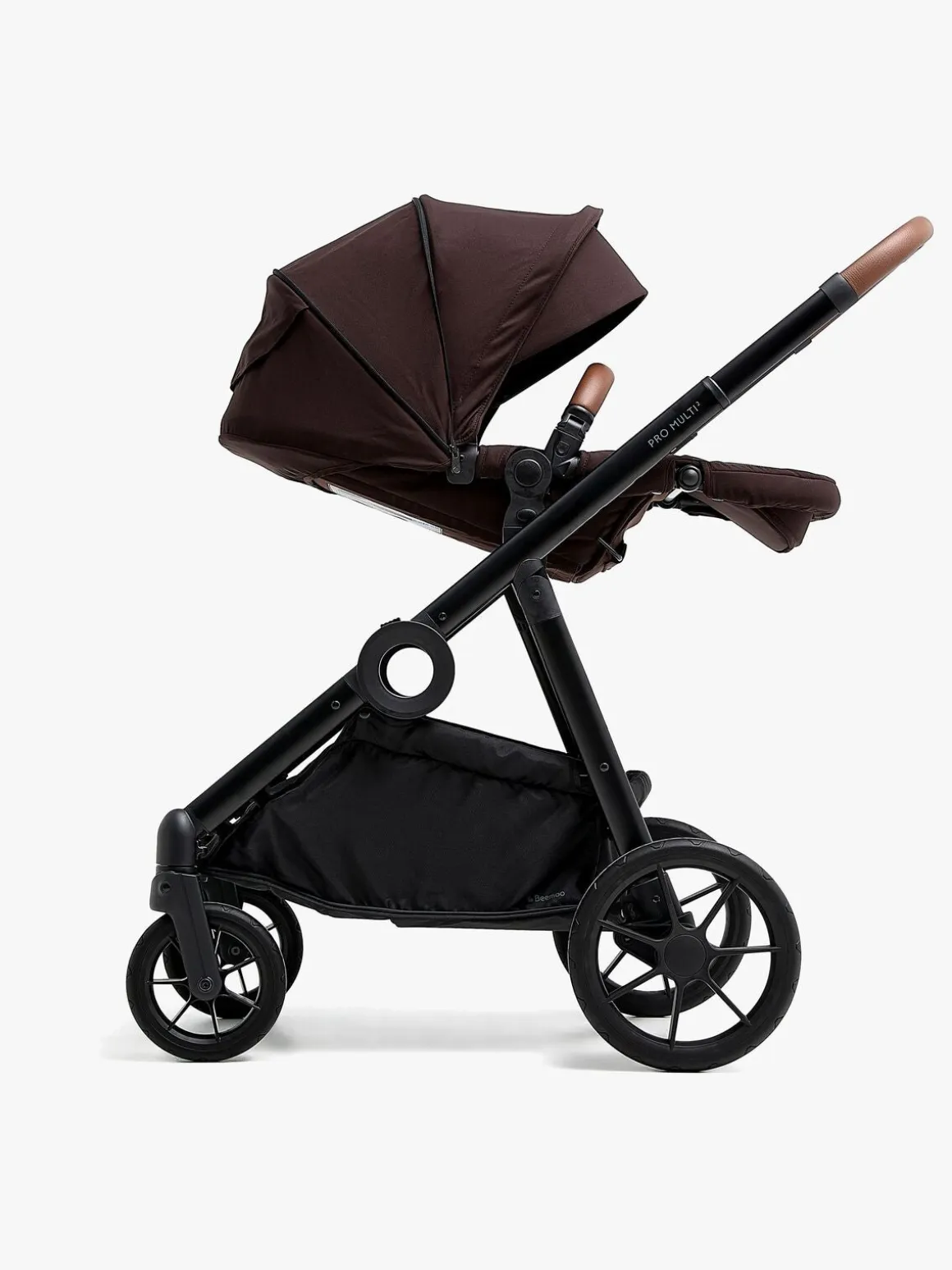 Beemoo Pro Multi 2 Klapvogn, Espresso Brown