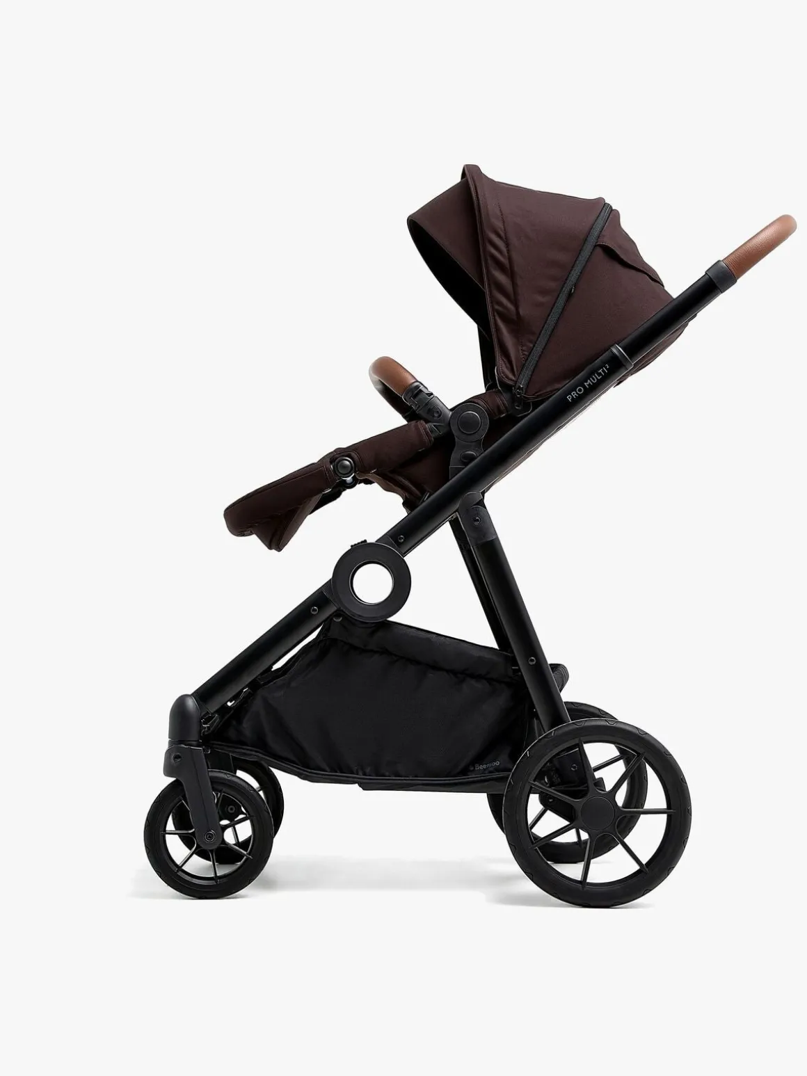 Beemoo Pro Multi 2 Klapvogn, Espresso Brown