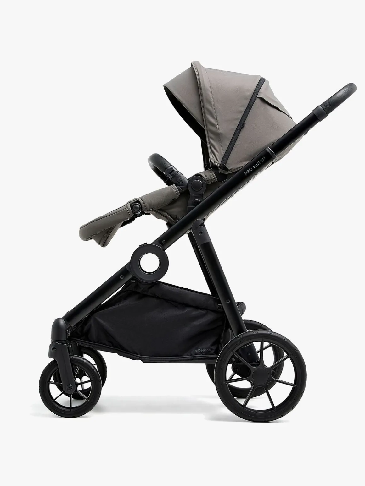 Beemoo Pro Multi 2 Klapvogn, Mocha Grey