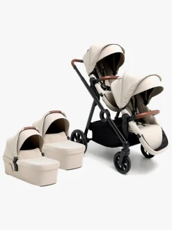 Beemoo Pro Multi 2 Tvillingevogn, Latte Beige