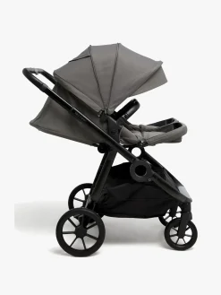 Beemoo Pro Twin 2 Søskendevogn, Mocha Grey