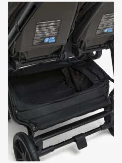 Beemoo Pro Twin 2 Søskendevogn, Mocha Grey