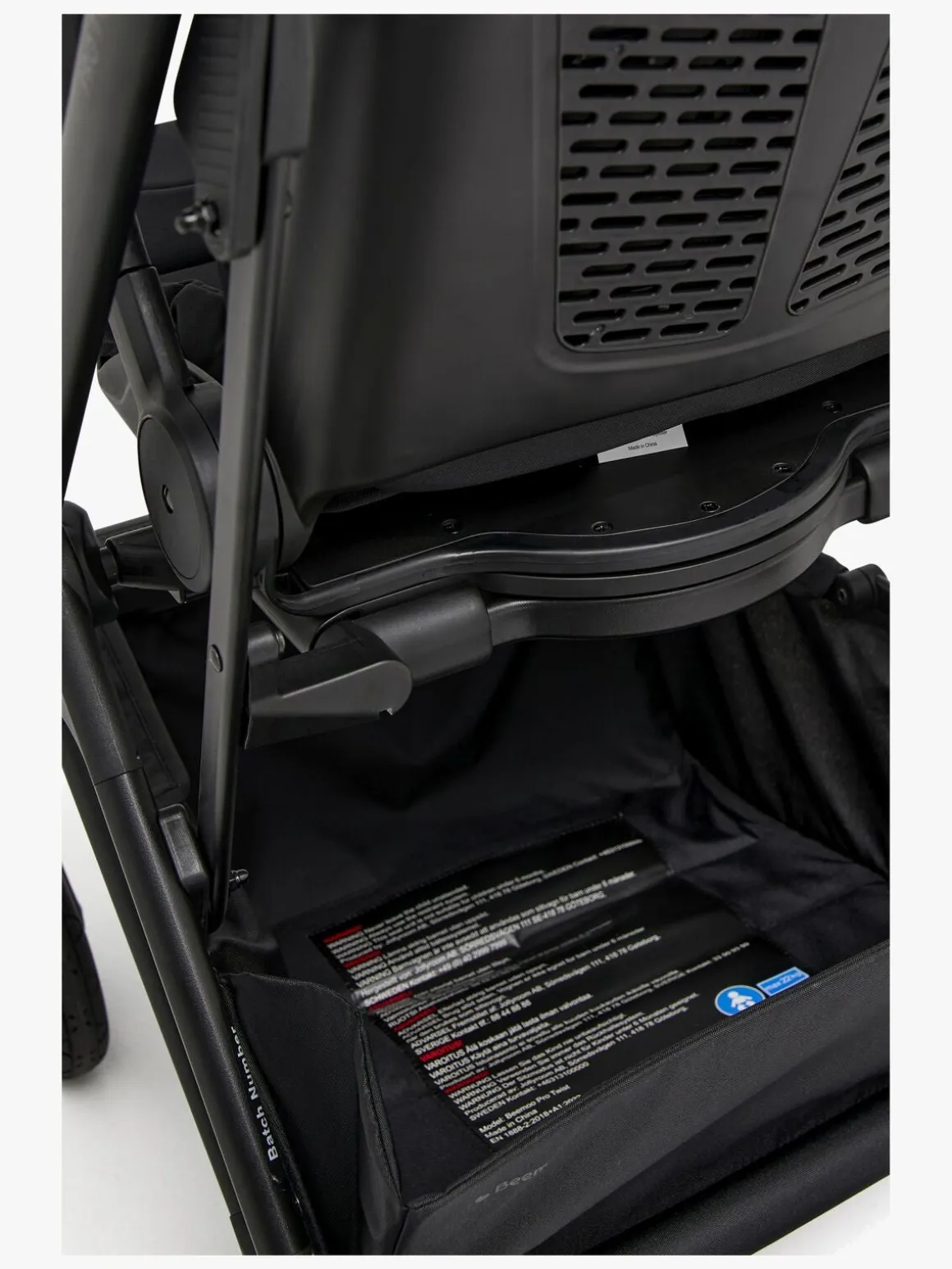 Beemoo Pro Twist Klapvogn, Coffee Black