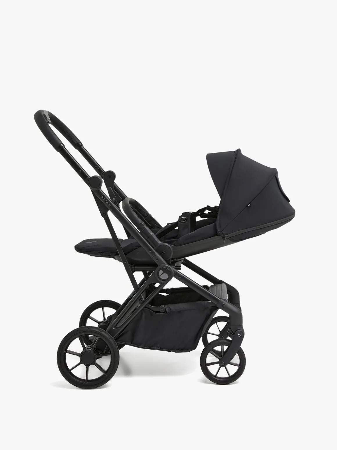 Beemoo Pro Twist Klapvogn, Coffee Black