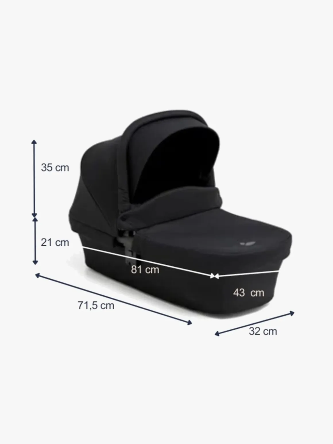 Beemoo Pro Twist Liggedel, Coffee Black