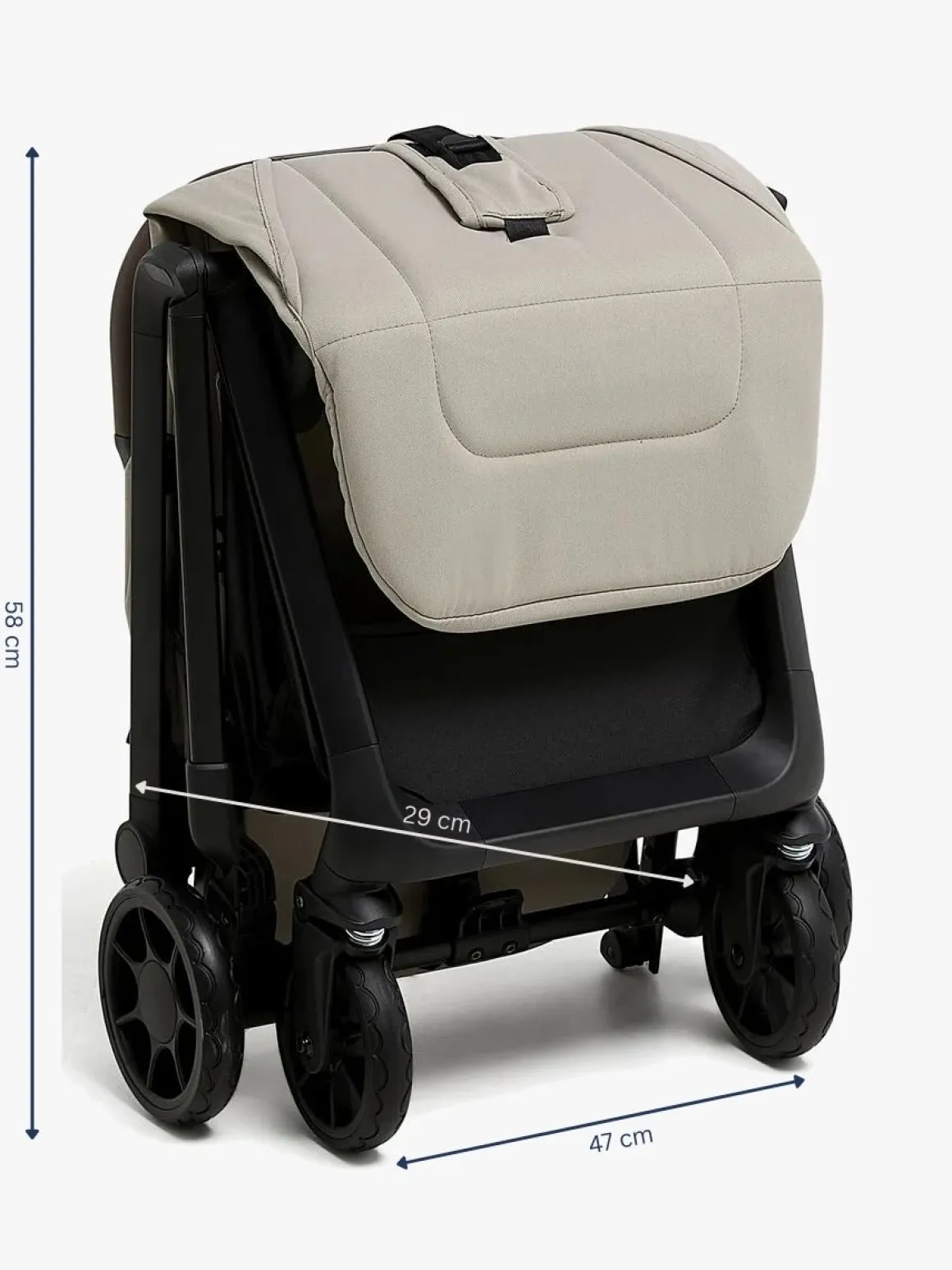 Beemoo Pro Venti Klapvogn, Latte Beige