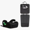 Beemoo Raise 2 i-Size Selepude ISOFIX inkl. Beemoo 3-i-1 Sædebeskytter, Black Stone/Black