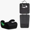 Beemoo Raise 2 i-Size Selepude inkl. Beemoo 3-i-1 Sædebeskytter, Black Stone/Black