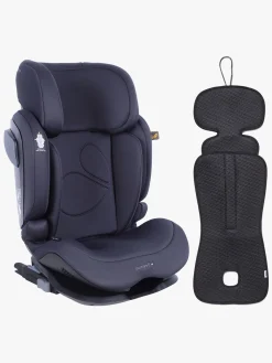 Beemoo Recline i-Size Autostol inkl. Ventilerende Hynde, Anthracite