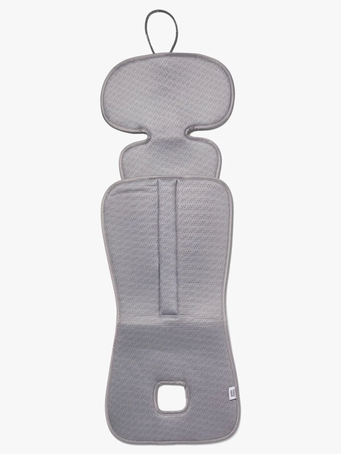 Beemoo Recline i-Size Autostol inkl. Ventilerende Hynde, Black Mesh/Grey