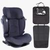 Beemoo Recline i-Size Autostol inkl. 3-i-1 Sædebeskytter, Anthracite