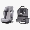 Beemoo Recline i-Size Autostol inkl. Deluxe Sædebeskytter, Mineral Grey