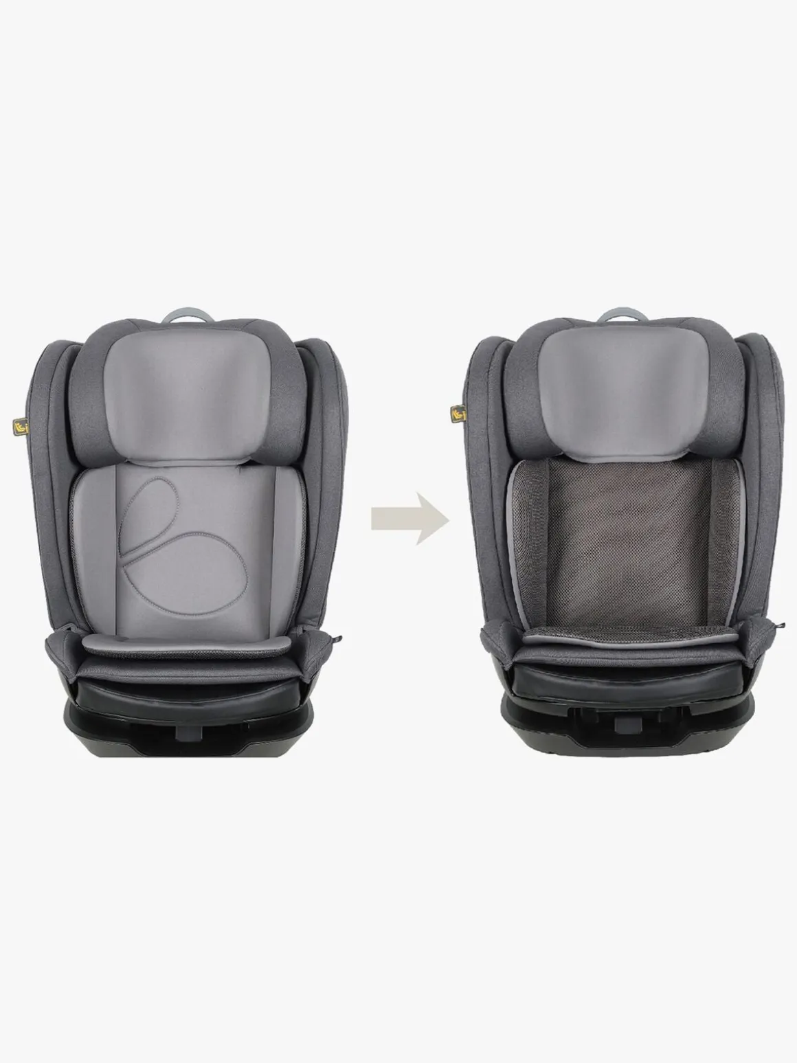 Beemoo Reform ISOFIX Autostol, Mineral Grey