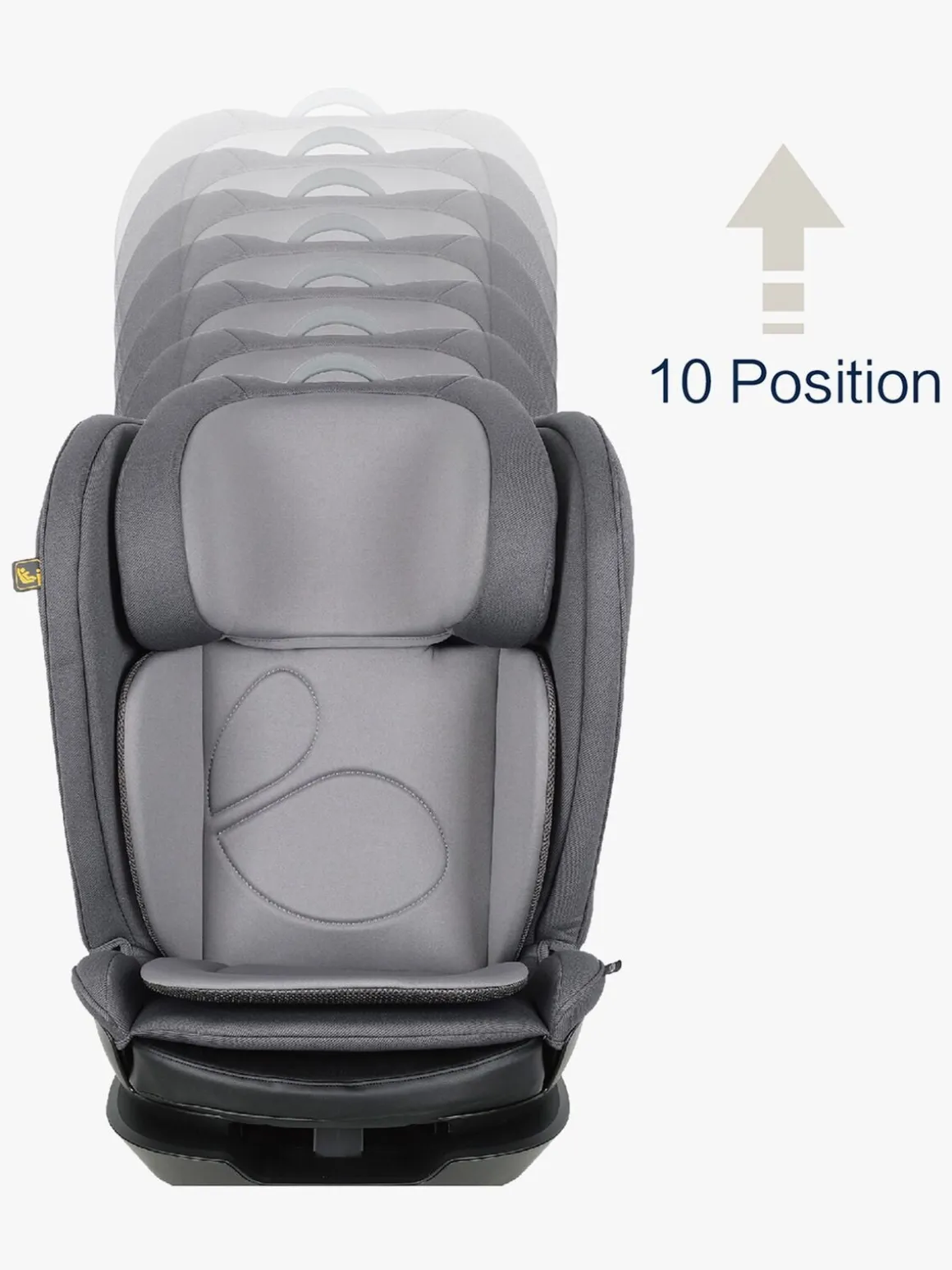 Beemoo Reform ISOFIX Autostol, Mineral Grey