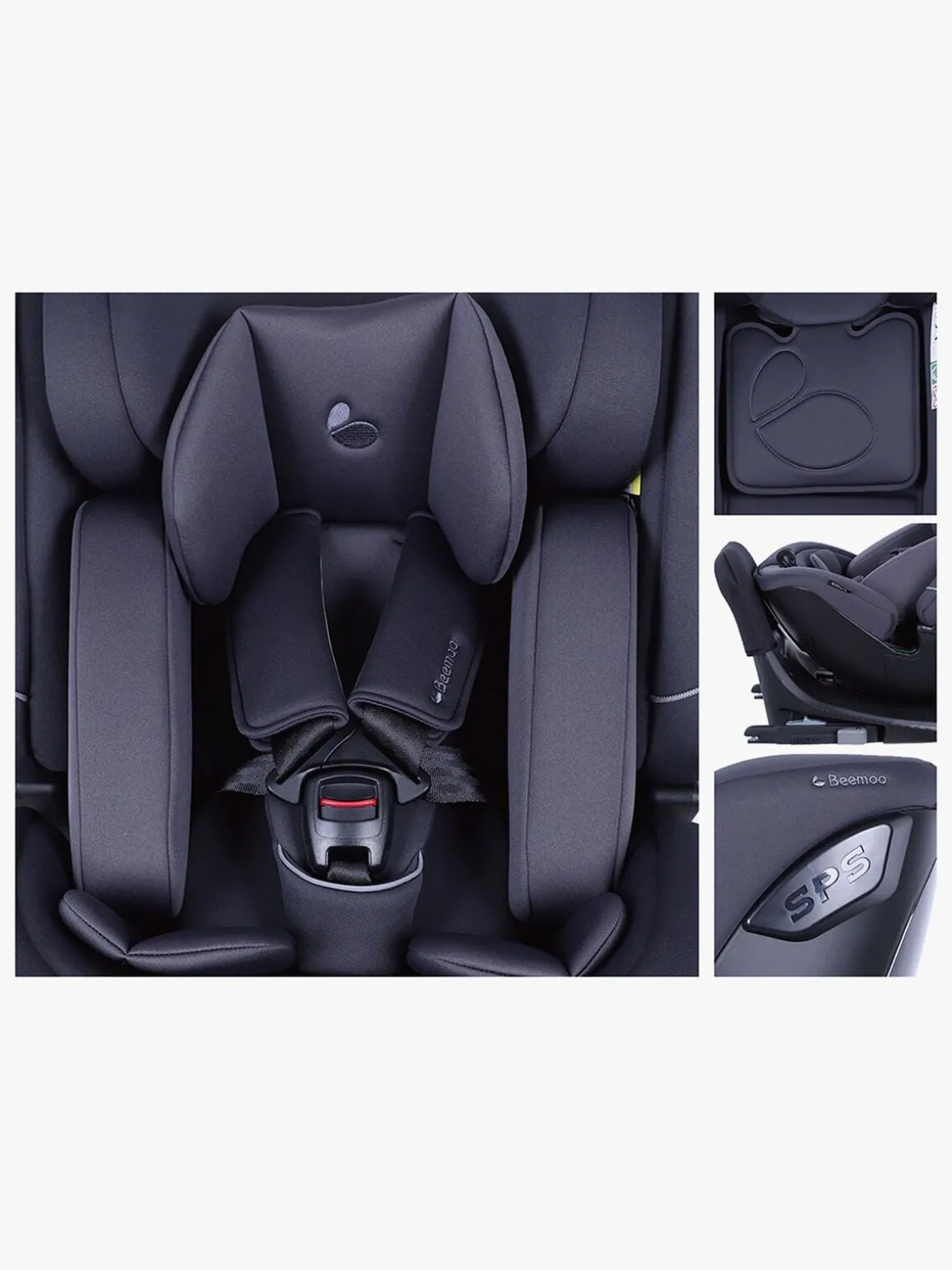 Beemoo Rotate i-Size Autostol, Anthracite