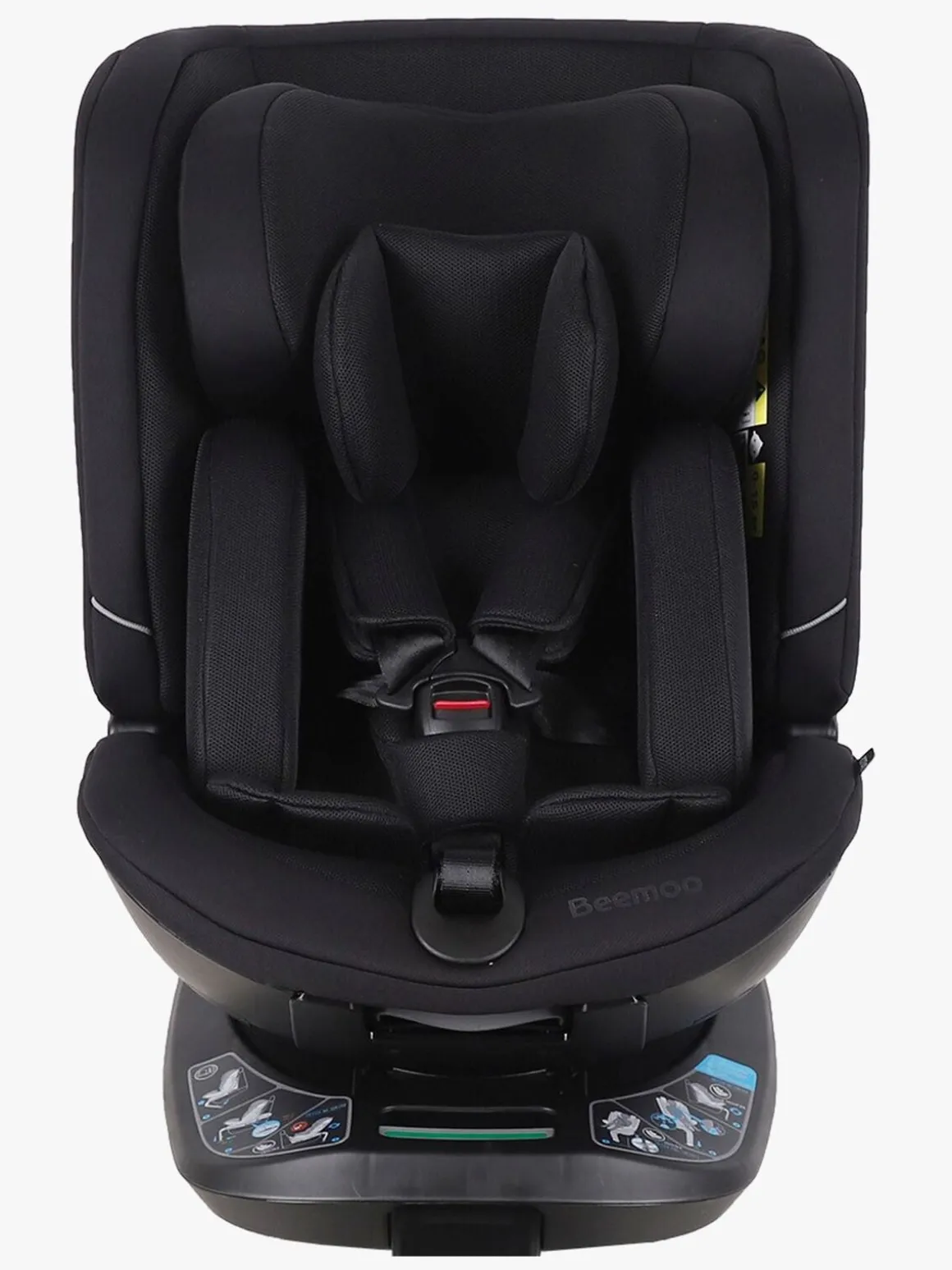 Beemoo Rotate i-Size Autostol, Black Mesh