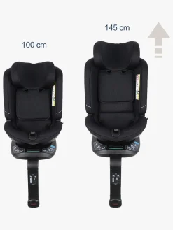 Beemoo Rotate i-Size Autostol, Black Mesh