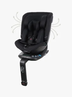Beemoo Rotate i-Size Autostol, Black Mesh