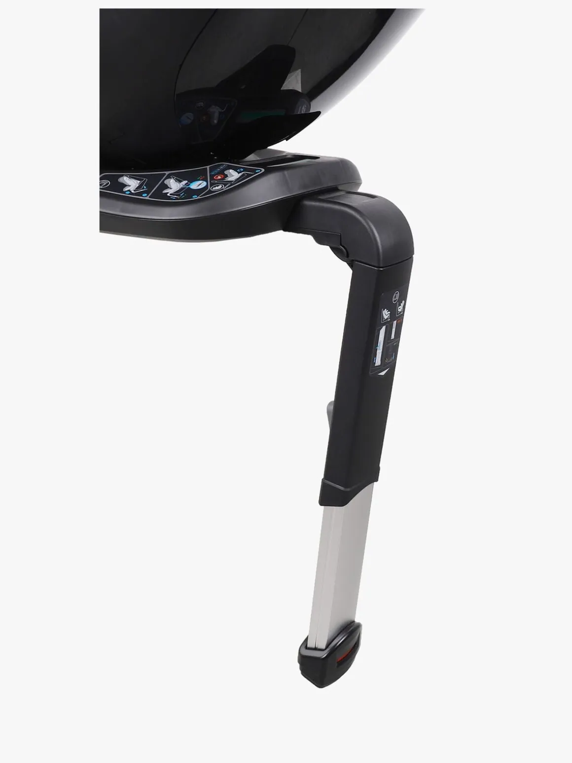 Beemoo Rotate i-Size Autostol, Black Mesh