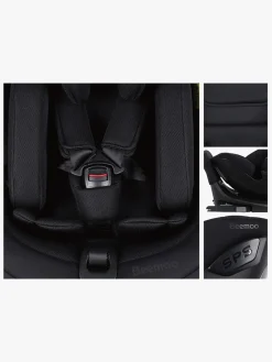 Beemoo Rotate i-Size Autostol, Black Mesh