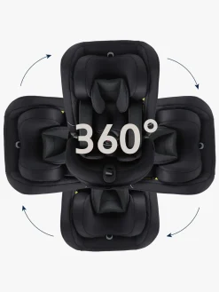 Beemoo Rotate i-Size Autostol, Black Stone