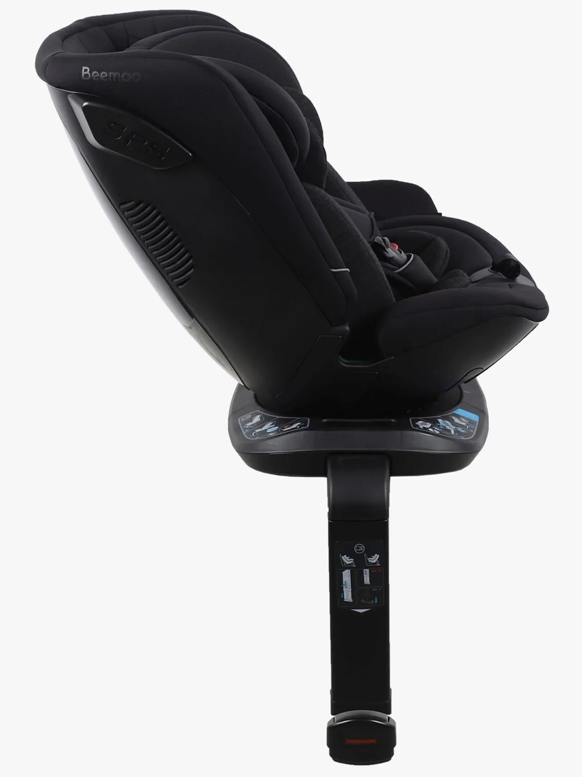Beemoo Rotate i-Size Autostol, Black Stone