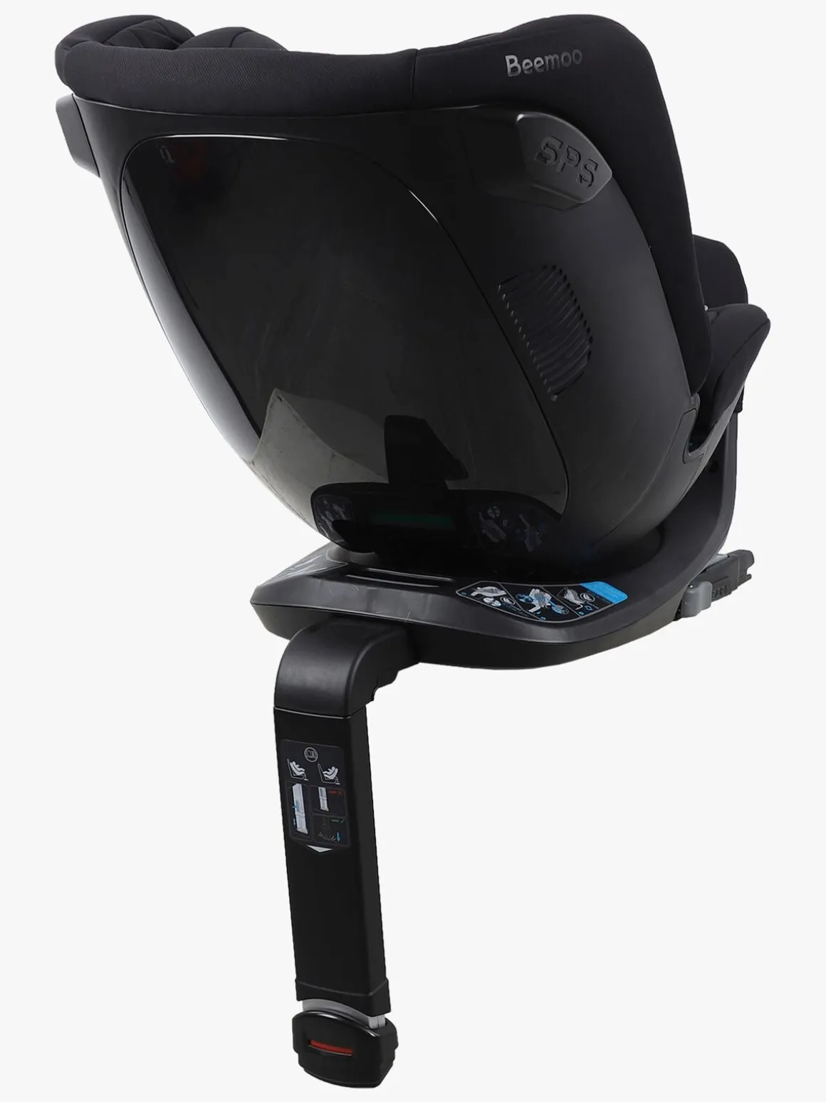 Beemoo Rotate i-Size Autostol, Black Stone