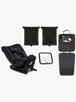Beemoo Rotate i-Size Vendbar Autostol inkl. Tilbehør, Anthracite