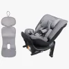 Beemoo Rotate i-Size Vendbar Autostol inkl. Ventilerende Hynde, Mineral Grey/Grey