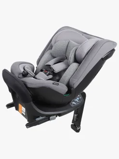 Beemoo Rotate i-Size Vendbar Autostol inkl. Ventilerende Hynde, Mineral Grey/Grey