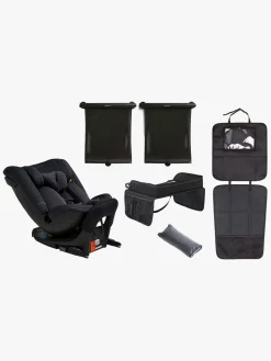 Beemoo Rotate i-Size Vendbar Autostol inkl. Tilbehør, Anthracite