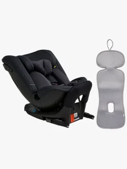 Beemoo Rotate i-Size Vendbar Autostol inkl. Ventilerende Hynde, Anthracite/Grey