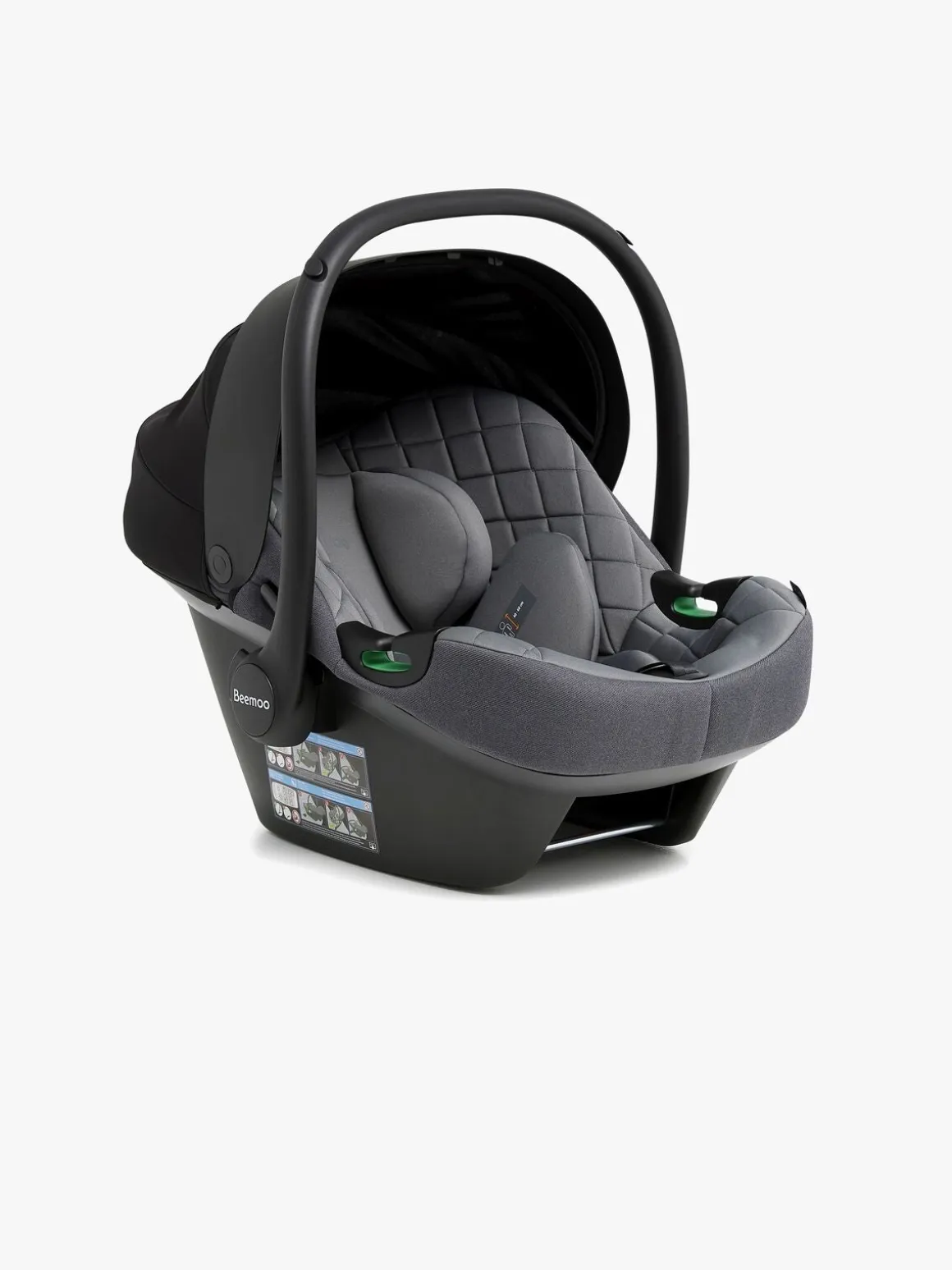 Beemoo Route i-Size Autostol Baby, Mineral Grey