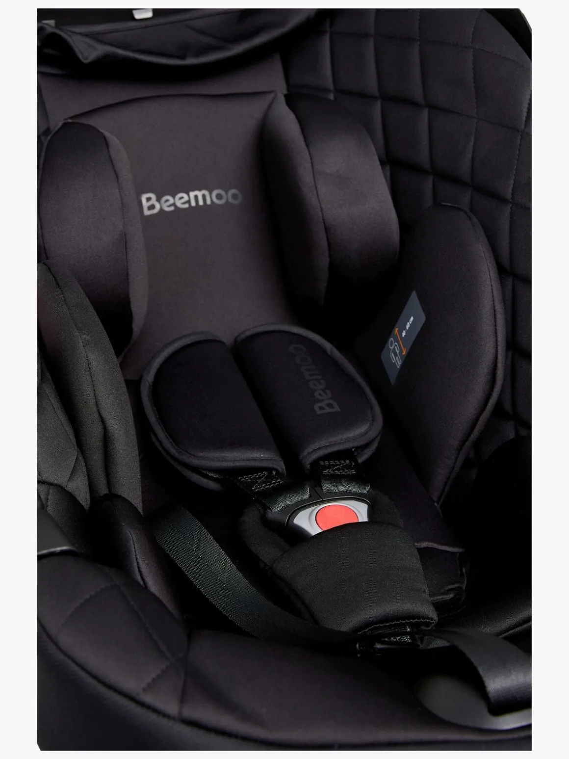 Beemoo Route i-Size Autostol Baby, Black Stone
