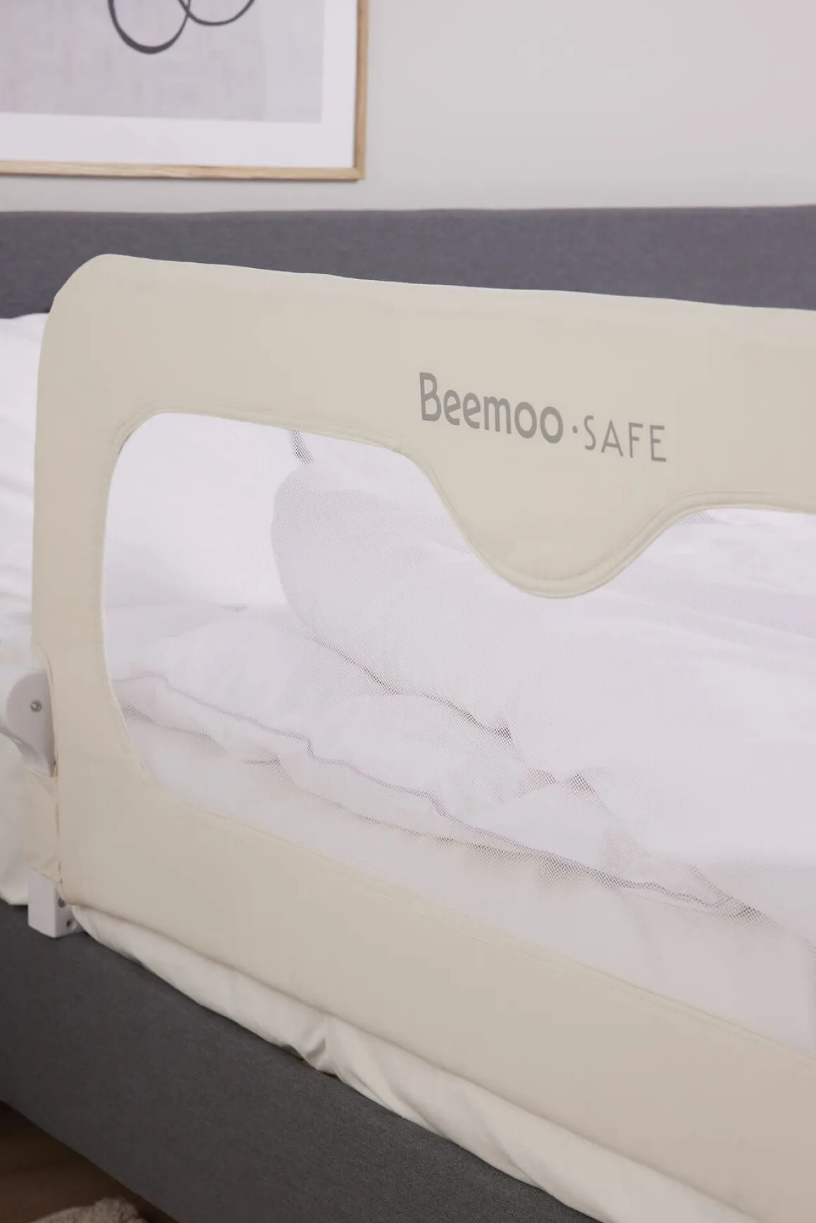 Beemoo SAFE Dream Sengehest 135 cm, Cream White
