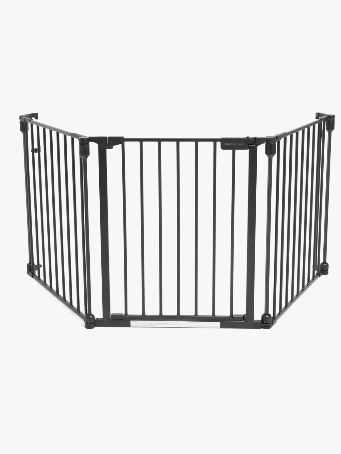 Beemoo SAFE Protect Skruegitter/rumdeler 3 Sektioner, Black