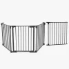 Beemoo SAFE Protect Skruegitter/rumdeler 3 Sektioner inkl. Forlængerdel 60 cm, Black