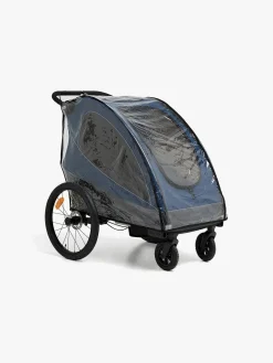 Beemoo Sporty Trail Cykelanhænger inkl. Regnslag & Løbesæt, Asphalt