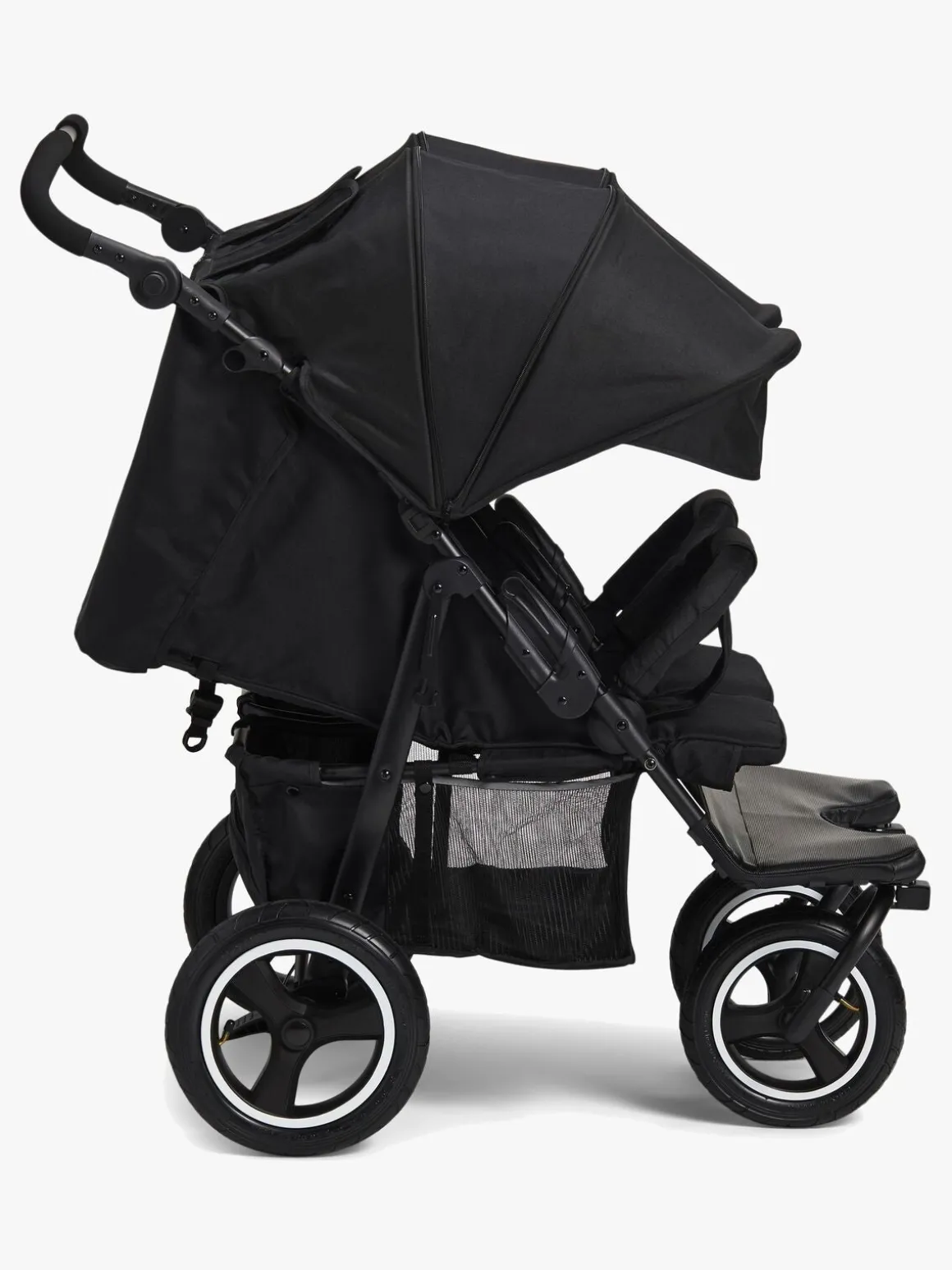 Beemoo Swing Søskendevogn, Black
