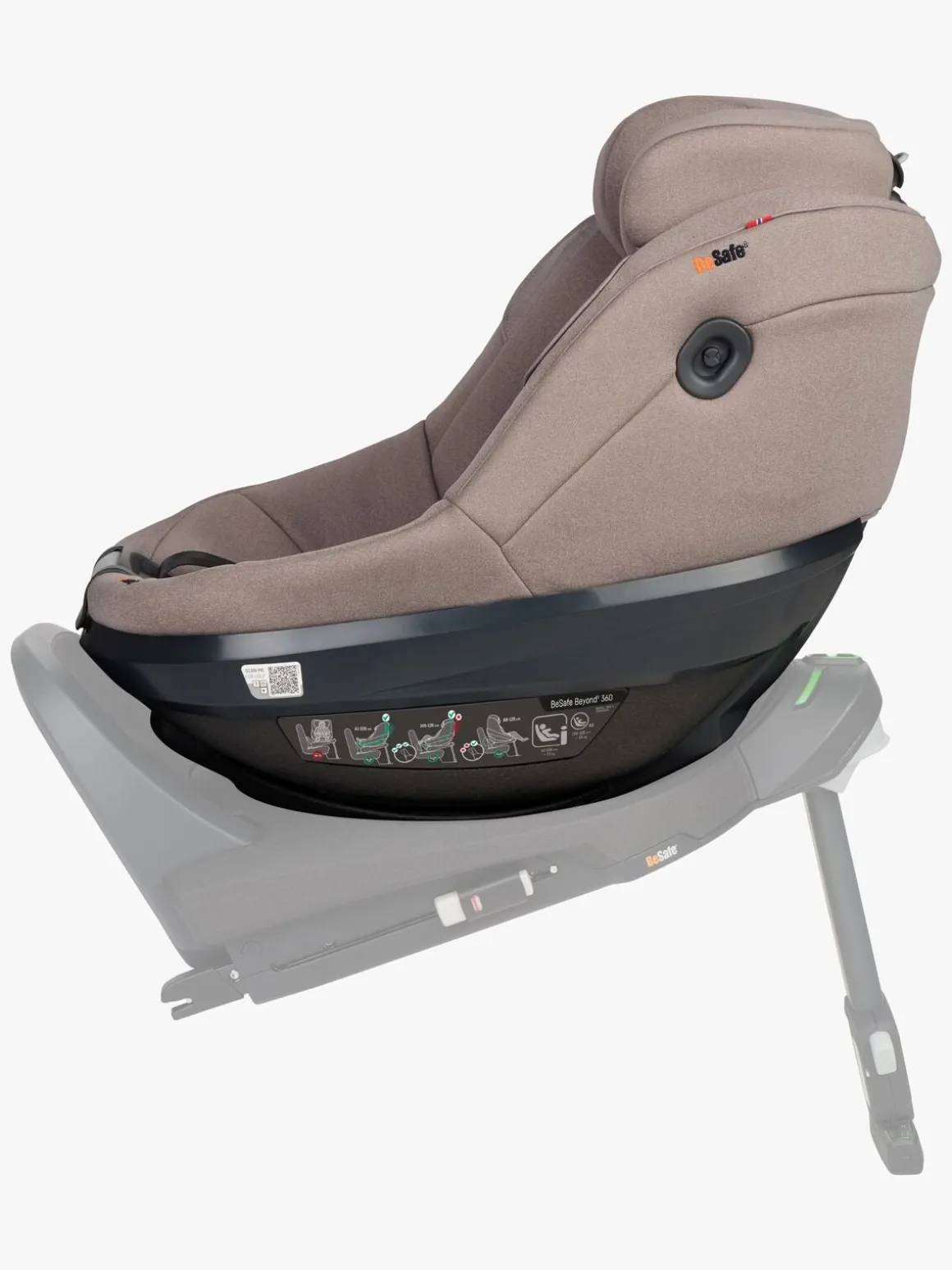 BeSafe Beyond 2 360 Autostol, Dark Sand Soft Breeze