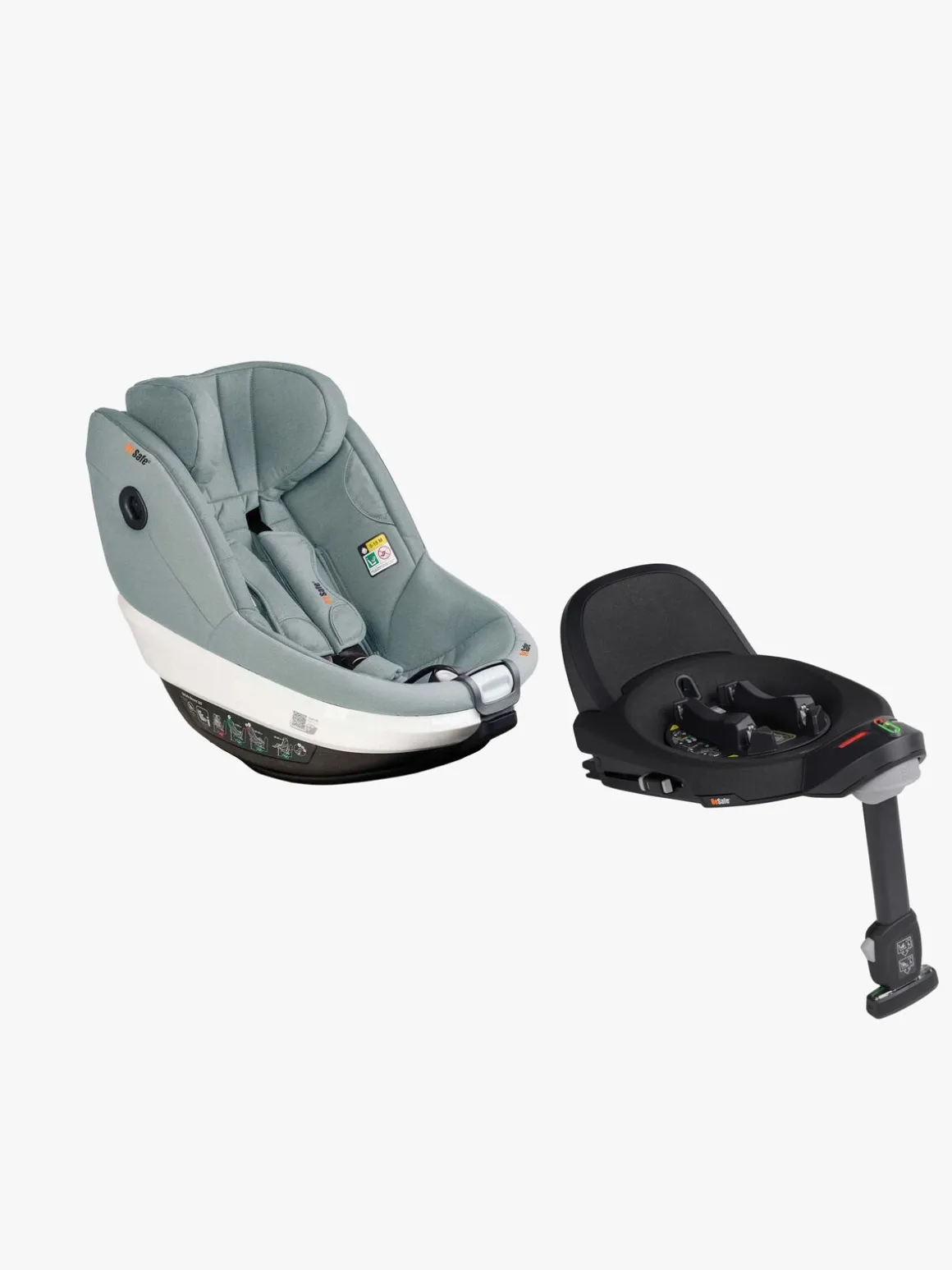 BeSafe Beyond 360 Autostol inkl. Base, Sea Green Mélange
