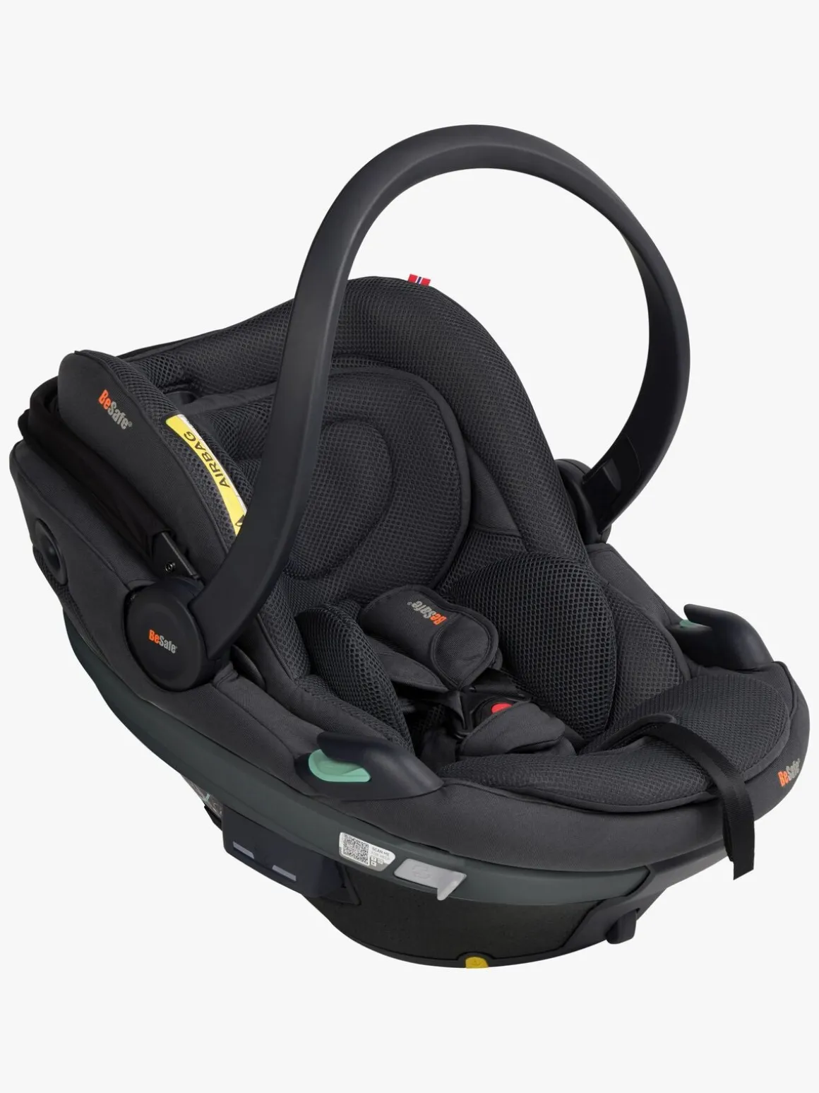 BeSafe Go Beyond 2 Autostol Baby, Anthracite Mesh