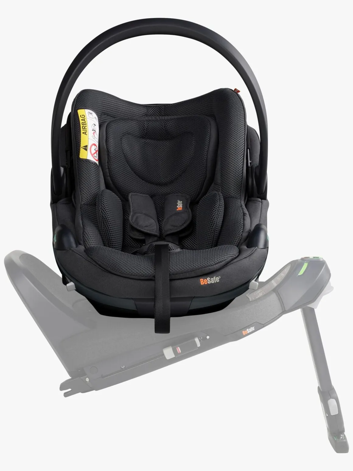 BeSafe Go Beyond 2 Autostol Baby, Anthracite Mesh