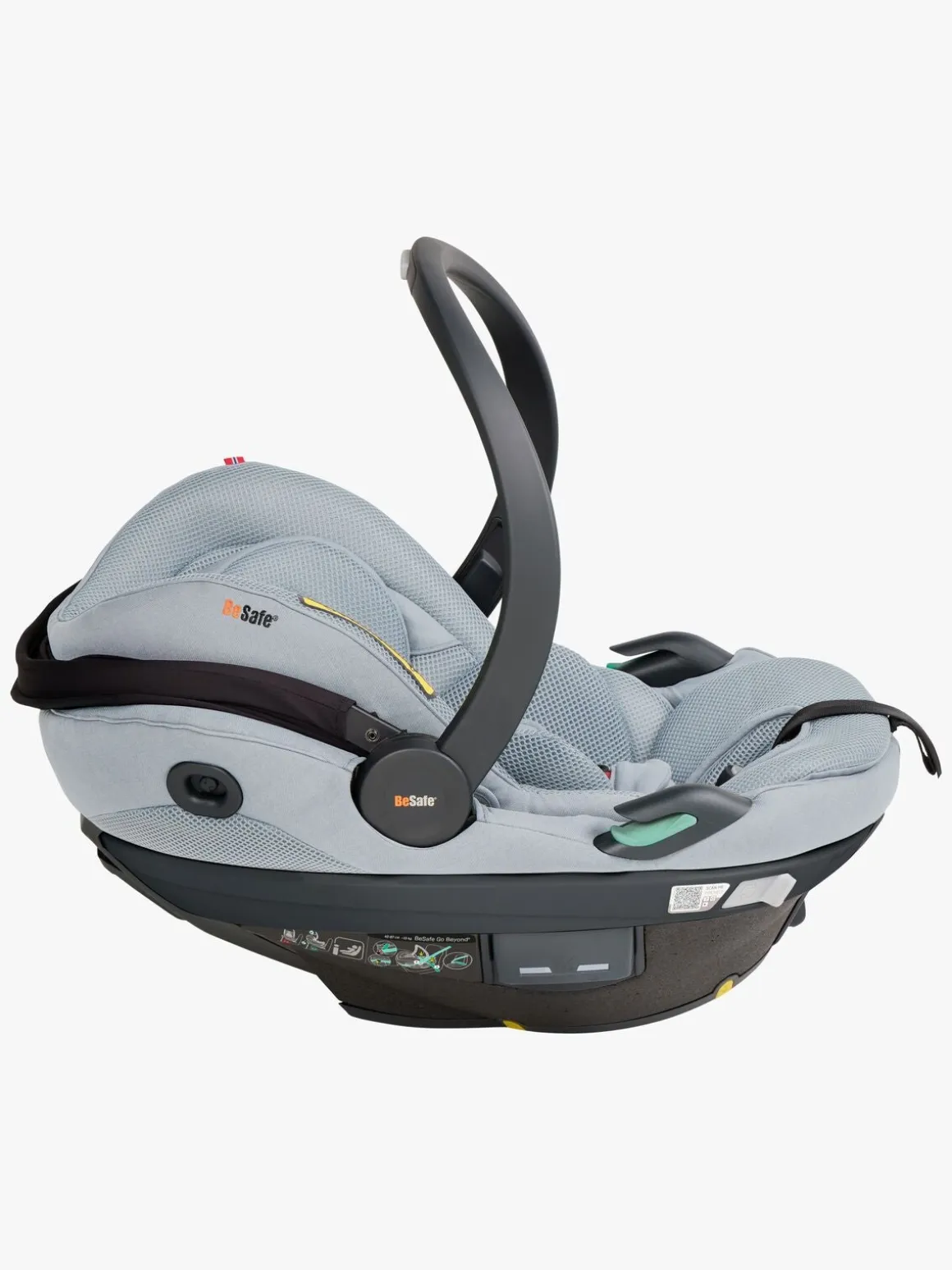 BeSafe Go Beyond 2 Autostol Baby, Peak Mesh